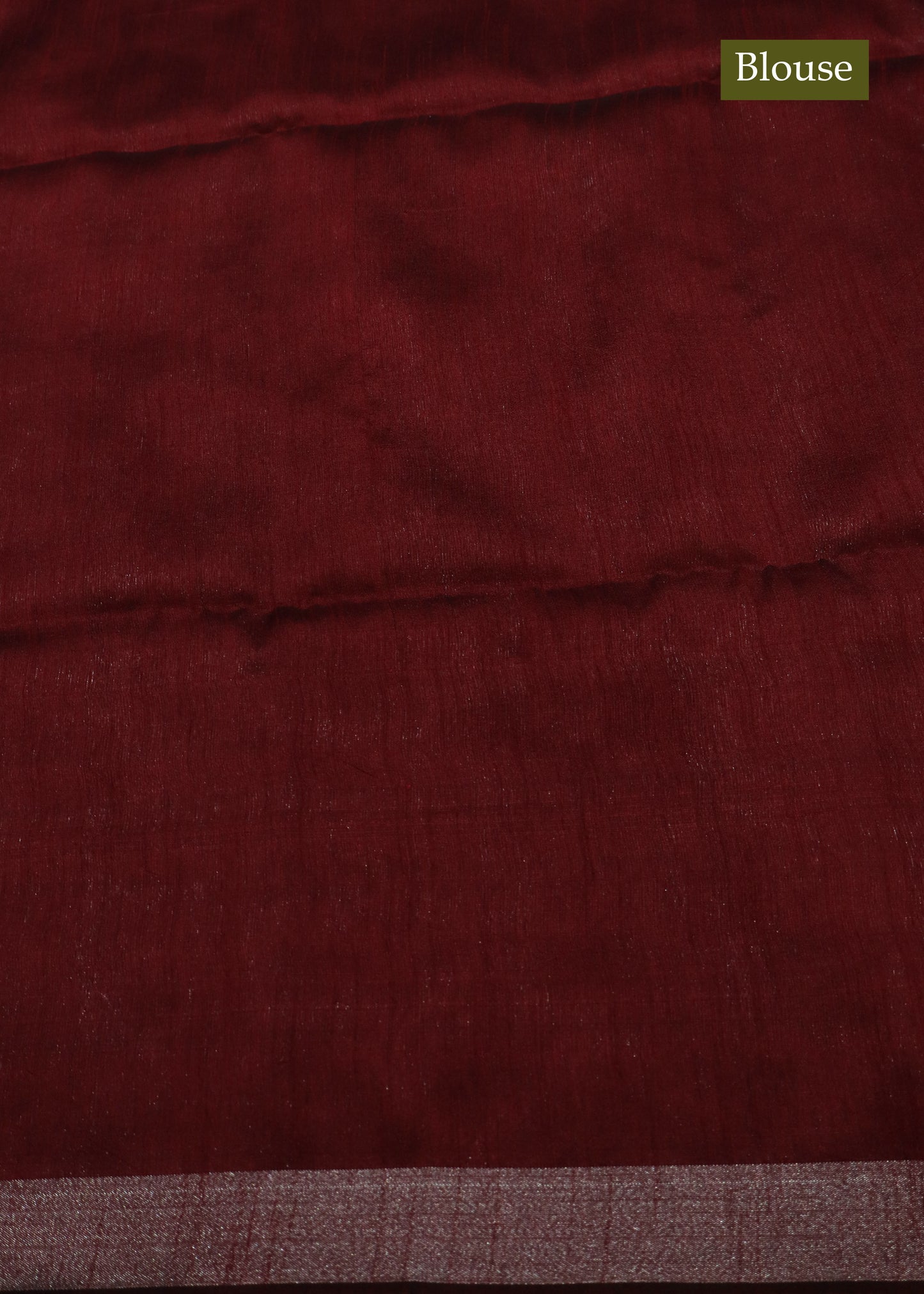 Rich dark coffee saree featuring bold red pallu for a royal look