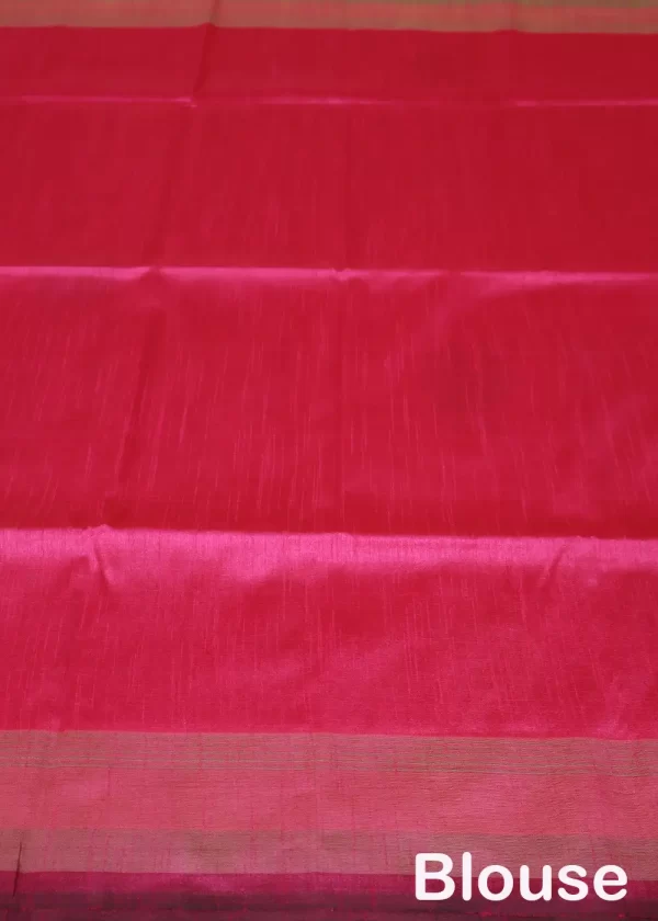Traditional artistry meets timeless beauty in this pink saree." - Image 4