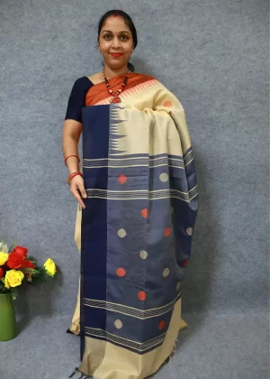 Tussar colour Art Silk Saree | Luxurious Texture & Classic Elegance