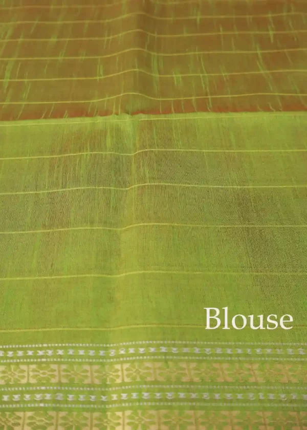 Pink Handwoven Art Silk Saree | Graceful & Feminine Look - Image 4