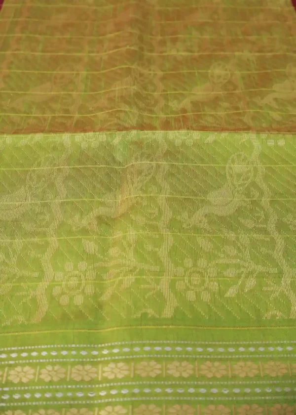 Pink Handwoven Art Silk Saree | Graceful & Feminine Look - Image 3