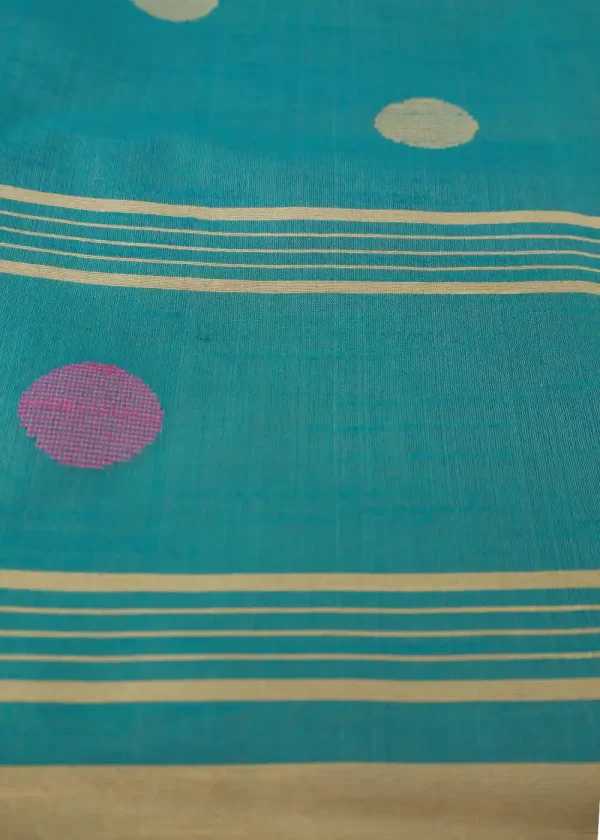 Traditional Tussar Art Silk Saree | Earthy & Timeless - Image 3