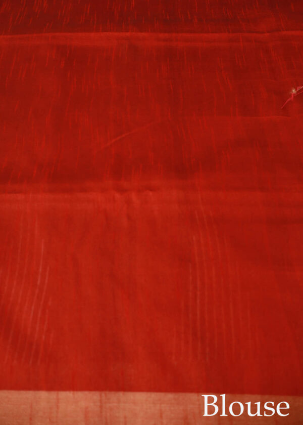 Handwoven Brown Art Silk Saree | Traditional Elegance & Grace - Image 4