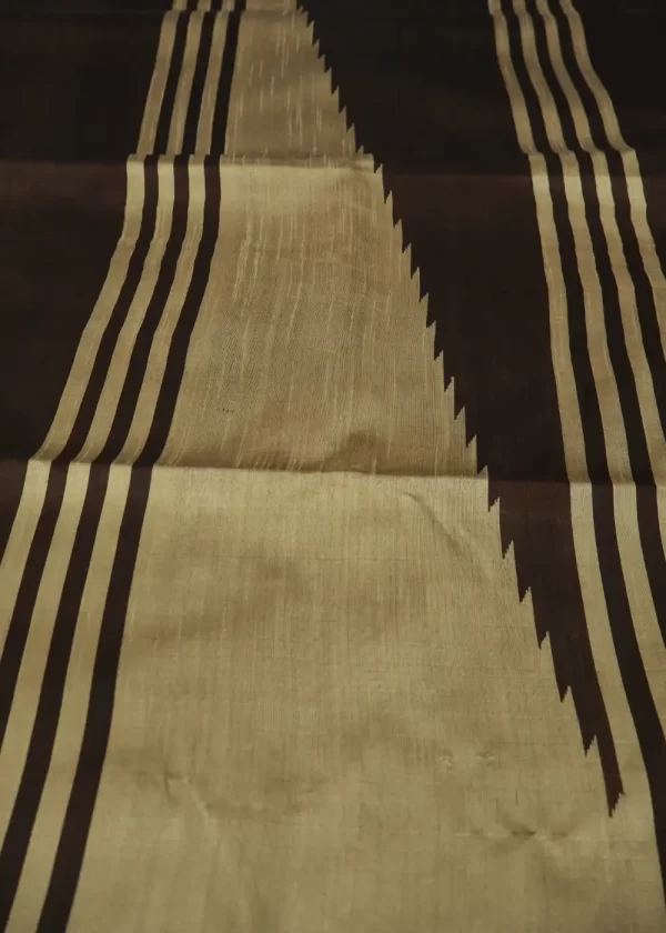 Dark Coffee Colour Art Silk Saree | Timeless Graceful Look - Image 3